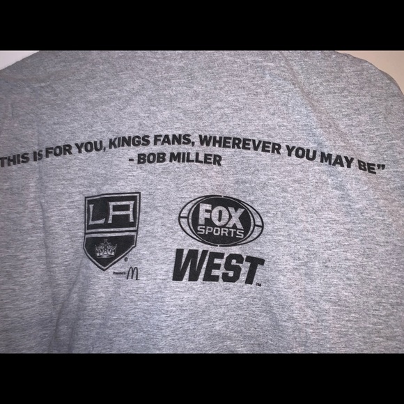 LA Kings Commemorative Bob Miller Tee Mens XL - Picture 4 of 5
